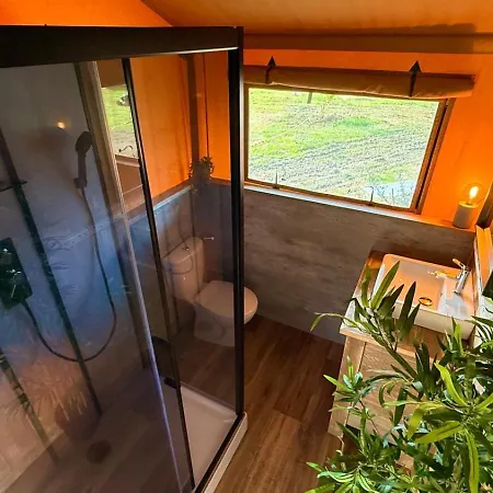 Kemp Glamping La Yurta Nel Luxe Ingerichte Caravan Torino di Sangro