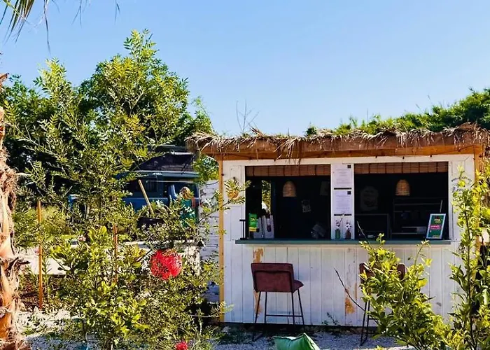 Kamp alanı Glamping La Yurta Nel Cozy 2pers Yurta