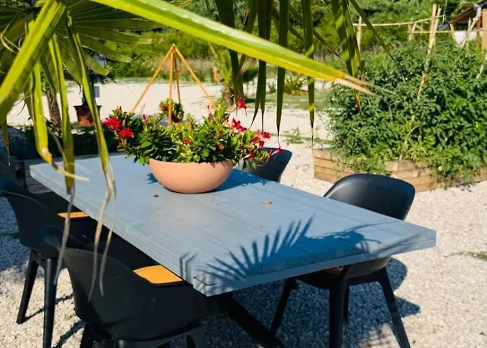 Glamping La Yurta Nel Cozy 2pers Yurta Kamp alanı *