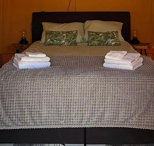 Kamp alanı Glamping La Yurta Nel Cozy 2pers Yurta